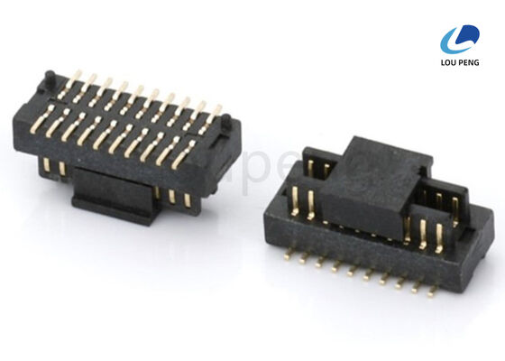 China 0.5mm pitch Board to Board Connector, PCB connector, male, gold plated, H=7.5mm, 10pin ~ 100pin supplier