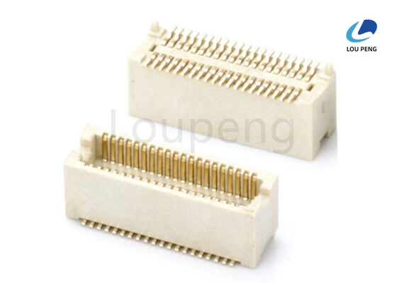 China 0.5mm pitch Board to Board Connector, PCB connector, female, gold plated, H=5.0mm, 10pin ~ 80pin supplier