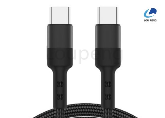 China Power Supply to Bus Max 1.25GBs USB-C Power Delivery Cable Black White Robust Construction for Long Term and Reliability supplier