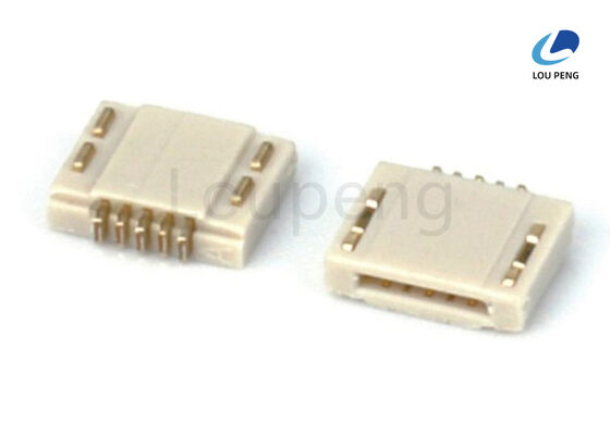 China Nylon 6T UL94V0 Insulation Material Flat Flexible Cable Connector Featuring Phosphor Bronze Solder Tab RoHS Certified Long Lasting supplier