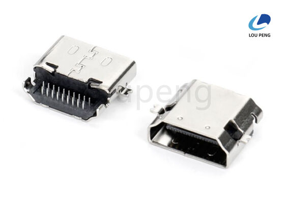 China 55°C To 85°C HDMI Connector Offering Welding Temperature Max 260°C and Contact Finish 1u Au Designed for Data Transmission supplier