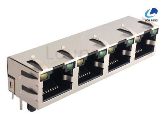 China Insertion Life 750 Cycles RJ45 LAN Connector Industrial Grade LAN Networking Connector Suitable for Ethernet Connections supplier