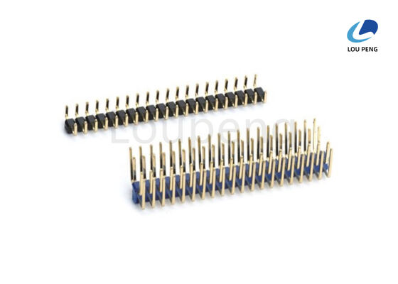 China Retention Force 700g Min Pin Header Connector in Pitch 0.8mm 1.0mm 1.27mm 2.0mm 2.54mm with Insulation Resistance 5000 Megaohms Min supplier