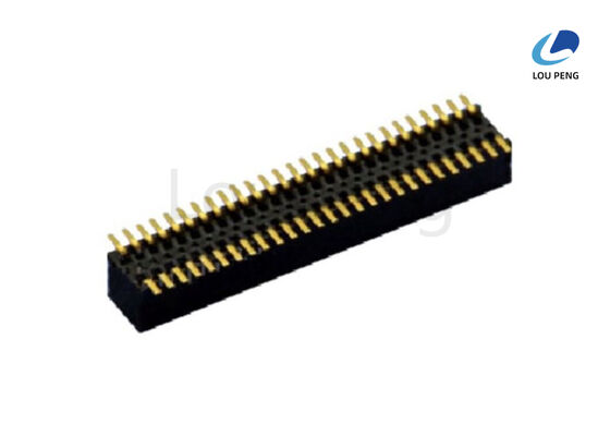 China Polyester UL94V-0 Female Header Connector Featuring Phosphor Bronze Contact Material and Housing for Industrial Electronics supplier