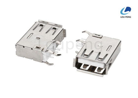China Solder Assembly USB Connector Using PBT / LCP 30 Percent Glass Fiber Insulator Material UL94V0 Supporting USB 2.0 USB 3.0 USB 3.1 Micro USB MINI USB supplier