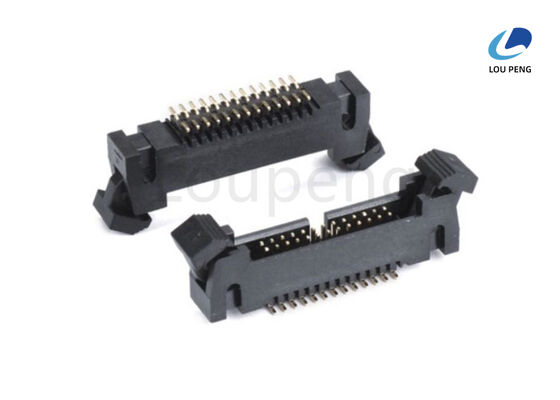 China High Temperature Thermoplastic Insulator Material IDC Ribbon Cable Socket Current Rating 1.0Amp Designed for and Connectivity supplier