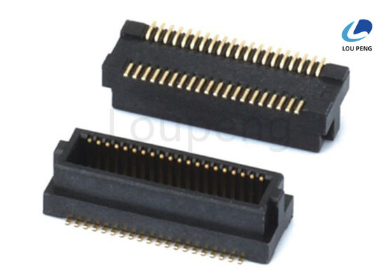 China Plastic High 3.0mm Dual Row Board Connector Designed for Durable Electronic Assembly Quick Shipping through DHL Service supplier
