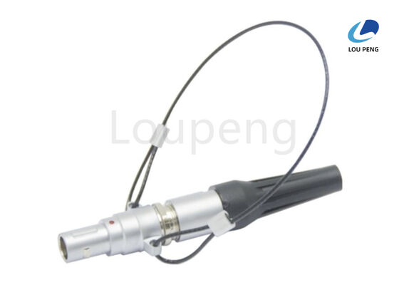 China Impact Resistance 100g 6ms Push Pull Circular Connector Featuring PPS Insulation Material Suitable for Industrial Applications supplier