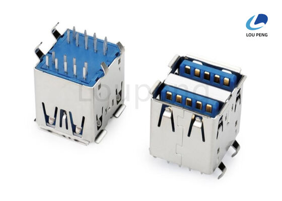 China Au Plated USB Connector Featuring USB 2.0 USB 3.0 USB 3.1 Micro USB MINI USB Operating Temperature Minus 55 Celsius to 85 Celsius supplier