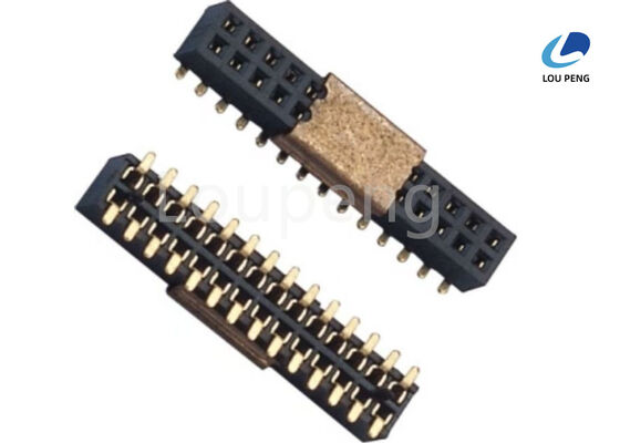 China Plastics Height 8 Point 5 Millimeter Female Header Connector Suitable for Server Openresty Temperature Range Minus 40 to Plus 105 Celsius supplier