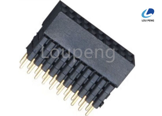 China Contact Resistance 30mΩ Max Female Header Pin Connector Engineered for Long Lasting Electrical Performance and Stability supplier