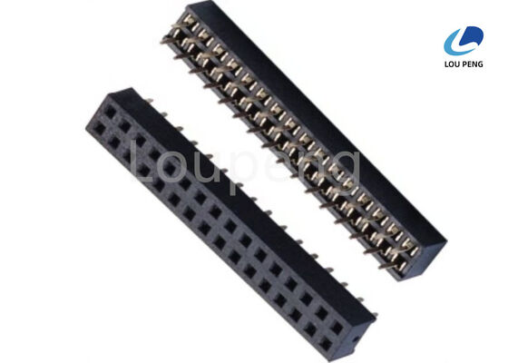 China 40 C to 105 C Female Header Connector Contact Resistance 30mΩ Max Ensuring Long Term Reliability and Electrical Stability supplier