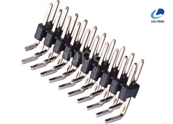 China Processing Temperature 260C For 10 Seconds Through Hole Pin Header Featuring Insulation Resistance 5000 Megaohms Min Ideal For PCB Connections supplier