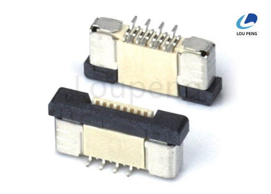China Operating Temp Minus 40 Celsius To Plus 105 Celsius FPC Ribbon Cable Connector Made From Loeker Material PPS UL94V-0 RoHS Compliant For Industrial supplier