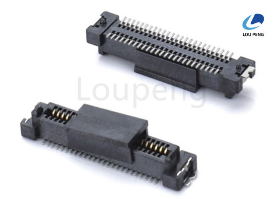 China Up To 250V Board To Board Connector With Gold Plating Over Nickel Terminal And Post Material And Power Pin Contact Resistance 20mΩ Max supplier