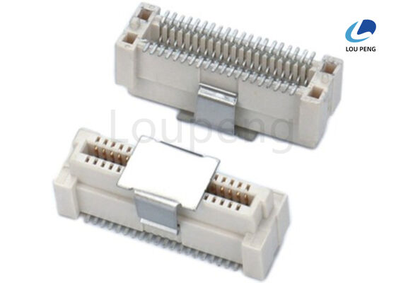 China Board To Board Connector Printed Circuit Board Connector Featuring Insertion Force 1.5N Pin Max 40N Max Total Suitable for Connections supplier