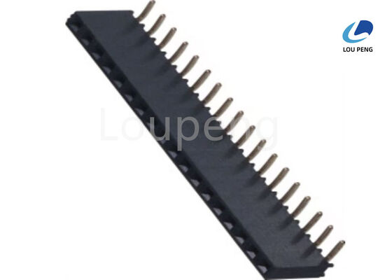 China Through Hole Mounting Type Female Header Connector 2 To 40Pin PA6T Standard Connector for Electronic Circuit Connections supplier