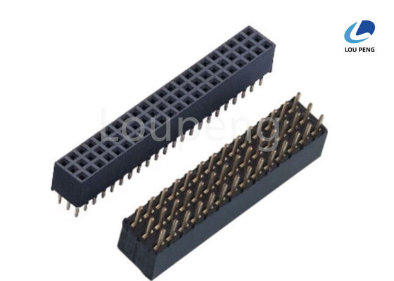 China Plastics Height 5 Point 9 Millimeters Female Connector Header Pin PA6T 30 Percent Glass Fiber High Strength Connector Pin supplier