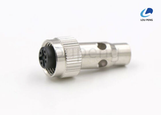 China Puck Circular Connector 8 pin Male Solder Cup Connector Type Offering Contact Resistance 5 OHMS MAX Ideal for Harsh Environments supplier