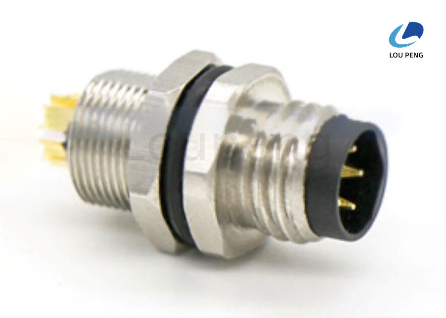 Panel Circular Connector Cable Assembly With Temperature Range Minus 25 ...