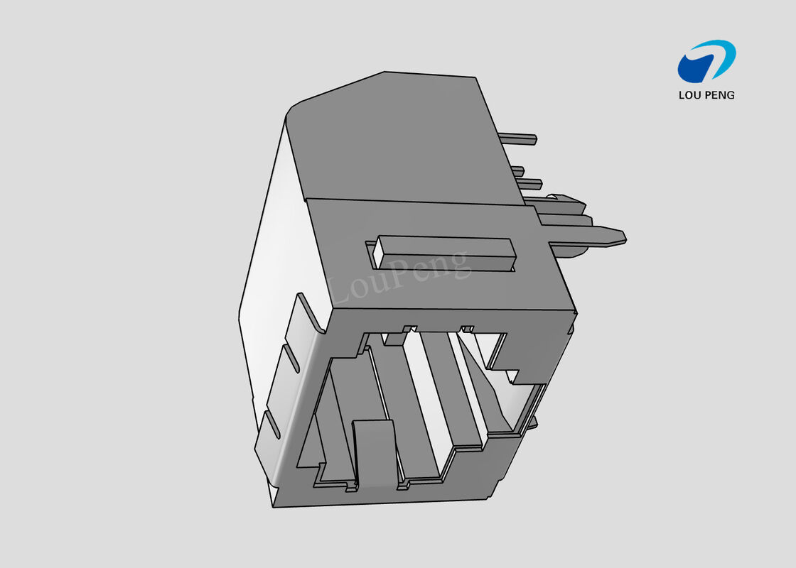 RJ45 Connectors, RJ45, Single Port, Port Matrix Configuration 1 x 1, RJ ...