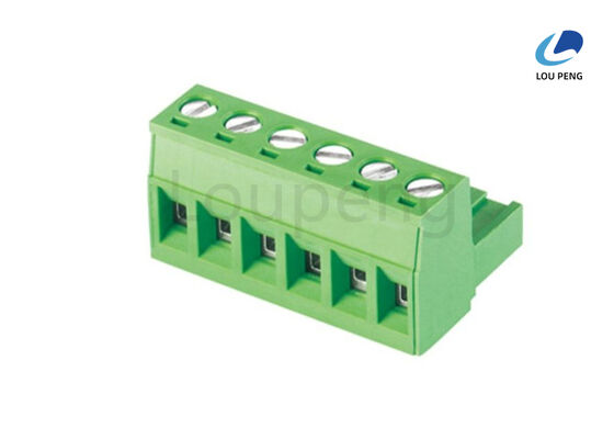 Housing PA66 Terminal Blocks Rated Current 8A Withstanding Voltage AC1500 1Min Ideal for Industrial Electrical Connections and Control Panels supplier