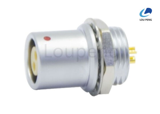 PPS Insulation Material Push Pull Connector Straight Right Angle Shielding Effect Greater Than 80 DB At 1GHz Durable Electrical Connection supplier