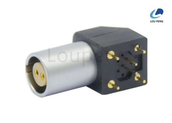 Salt Spray Corrosion Test Exceeding 144h Push Pull Connector Made With Copper Alloy Shell Material And PPS Insulation Material Providing Connections supplier