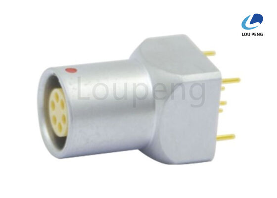 Socket Type Push Pull Connector Salt Spray Corrosion Test Over 144 Hours and Impact Resistance 100g 6ms Designed for Heavy Duty supplier