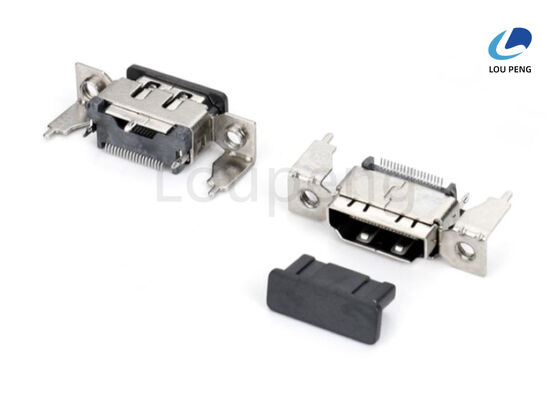 Panel Mount High Speed HDMI Cable Connector Featuring -55°C To 85°C Temperature Tolerance Suitable for Harsh Conditions supplier