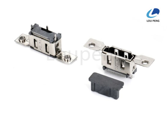 Withstanding Voltage 500V AC Rms HDMI Connector Suitable HDMI Mini HDMI Micro HDMI Series Contact Resistance 30 Milliohms Max supplier