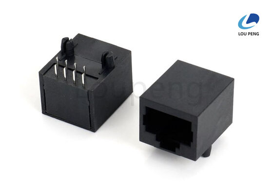 Dielectric Strength 1000 V AC or 1500 V DC RMS at 0.5mA 50 Hz 60 Hz for 1 Minute Ethernet Network Connector Offering 1.5 AMP Current Rating supplier