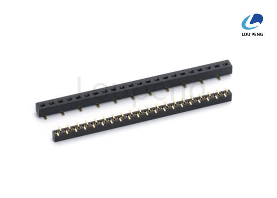 Usually Versatility Female Connector Header Pin Gold Plating Designed for Signal Transmission and Electrical Connectivity supplier