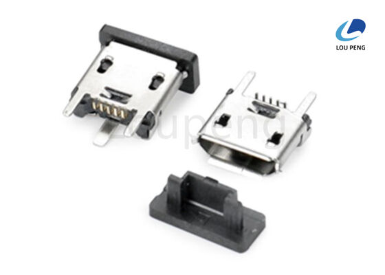 Plated 1 U Universal Serial Bus Connector RoHS Compliant Halogen Free Connector Designed for Data Transmission and Long Term supplier