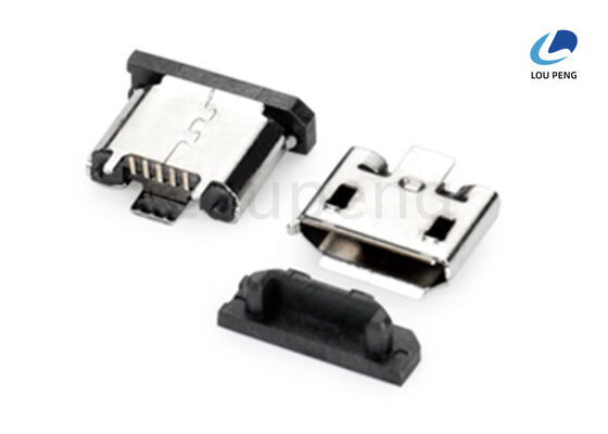 Plated 1 U Universal Serial Bus Connector RoHS Compliant Halogen Free Connector Designed for Data Transmission and Long Term supplier