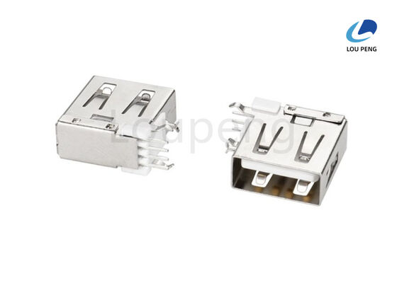 Solder Assembly USB Connector Using PBT / LCP 30 Percent Glass Fiber Insulator Material UL94V0 Supporting USB 2.0 USB 3.0 USB 3.1 Micro USB MINI USB supplier