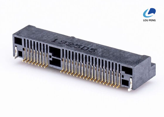 Current Rating 0.5 AMP Per Contact Mini PCIe Interface Slot Constructed Using SPCC Solder Offering Connectivity for Embedded Systems supplier
