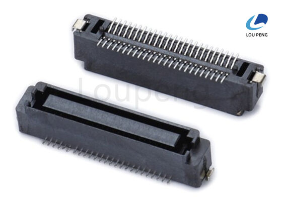 Polyester Insulator Material Board To Board Connector Designed with 2 Rows Offering Electrical Connectivity and Long Term Stability supplier