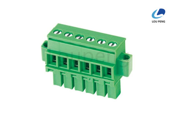 Wire range 24 to 14AWG 1mm2 Terminal Blocks rated voltage 300V pin header brass tin plated providing circuit connections supplier