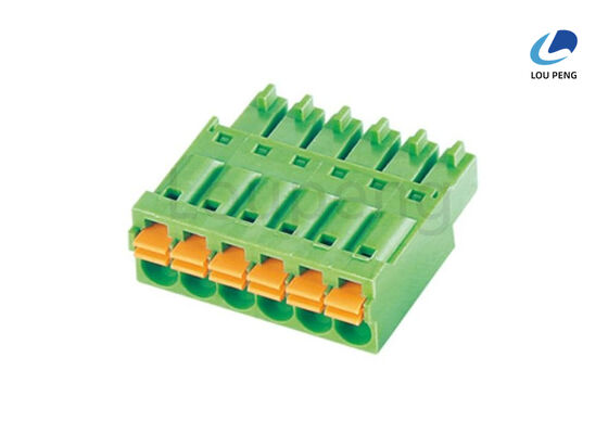 Withstanding Voltage AC1500 1Min Terminal Blocks Featuring Pin Header Brass Tin Plated and Temperature Range Minus 40 to Plus 105 Degrees Celsius supplier