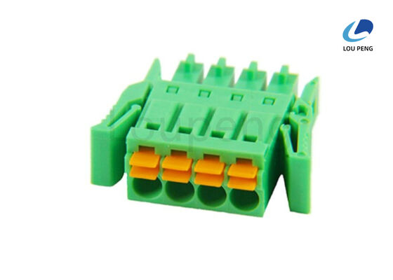 Panel Mount Screw Clamp Terminal Block Supporting Max Soldering Temperature Plus 250 Celsius for 5 Seconds Ensuring Electrical Contact supplier