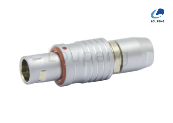 Impact Resistance 100g 6ms Push Pull Cable Connector Ensuring IP50 Protection Grade Performance in Industrial Control Systems supplier