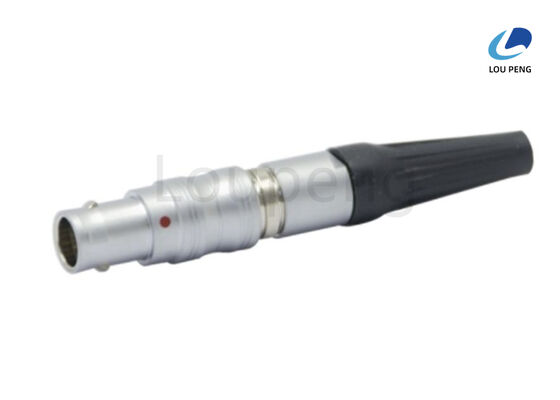 Leakage Rate He less than 10 to the power of minus 7 mbar L s 1 Push Pull Electrical Connector Featuring Impact Resistance 100g 6ms for Industrial supplier