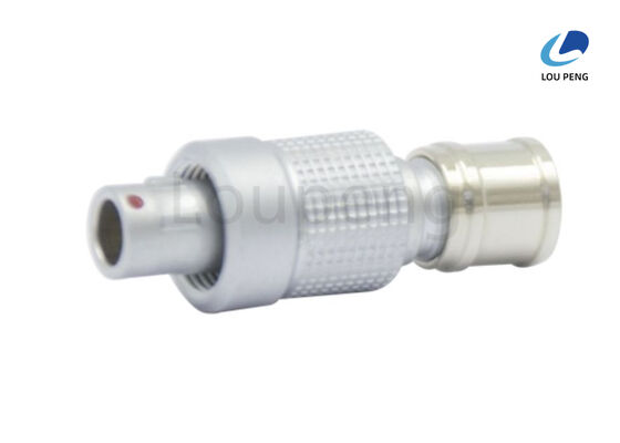 IP50 Protection Grade Push-Pull Connector in Straight or Right Angle Orientation Designed for Humidity Up To 95 Percent at 60 Degrees Celsius supplier