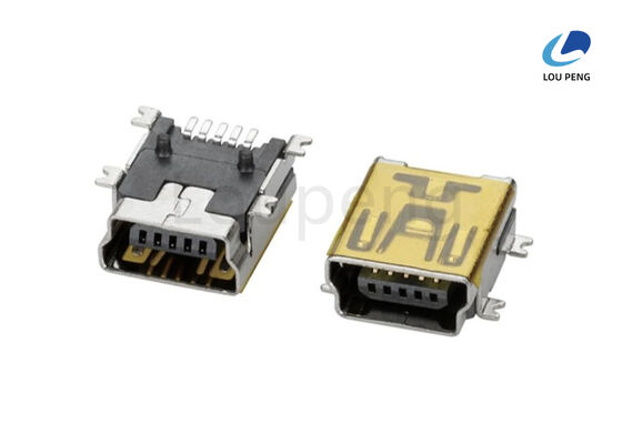 Mini USB 5Pin B SMT Type Waterproof Connector supplier