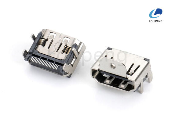 24K Gold Plated HDMI Connector Offering Aluminum Foil and Braided Shield Compatible HDMI Cable Connector for Performance supplier