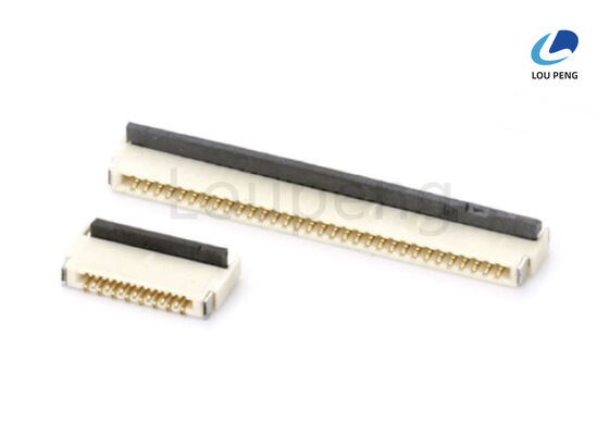 AC 500V Dielectric Withstanding Flexible Printed Circuit Connector Offering ZIF Zero Insertion Force Locking Mechanism for Circuit Integration supplier