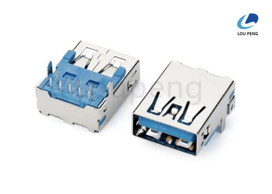 Overall insertion force 3.57kgf MAX Universal Serial Bus Connector dielectric withstanding AC 100V suitable for electronic device applications supplier