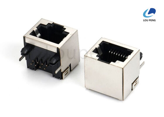 Contact Resistance 20 30mΩ Max RJ45 LAN Connector Mating Force 30N 3.06KGf Max After Furnace 48 Hours Test 6.2kg 7.2kg supplier