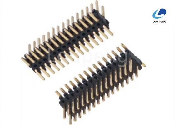 Plastics Height 2.0mm Surface Mount Pin Header Featuring Phosphor Bronze Pins Designed for Electronic Circuit Integration supplier